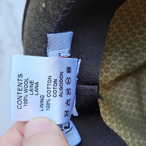 Kangol Olive Brown Wool Trilby Hat S - Picture 5 of 5